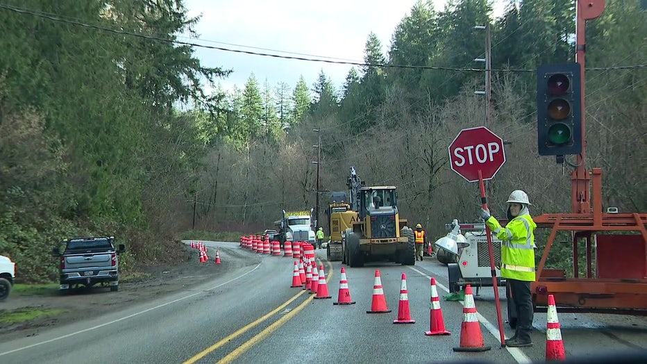 SR 410 White River washout repairs
