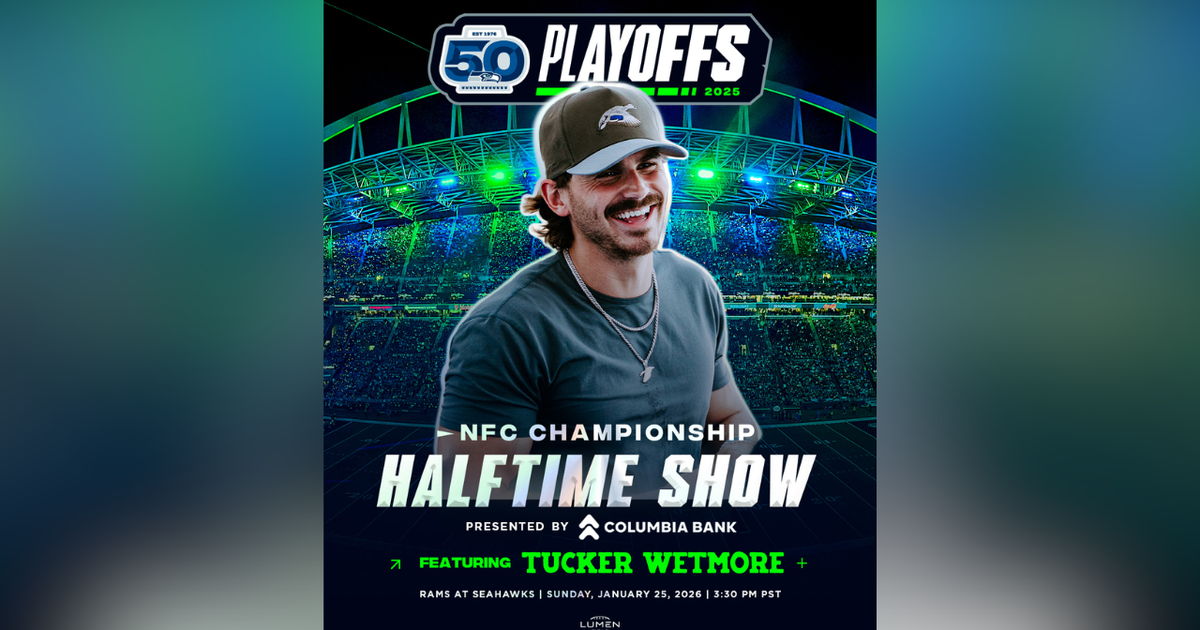 Tucker Wetmore announced as NFC championship halftime show in Seattle