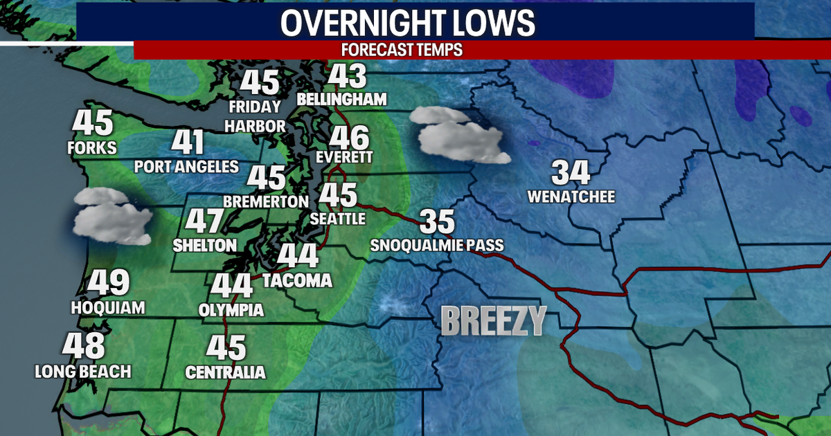 Seattle weather: Drier and warmer Saturday ahead