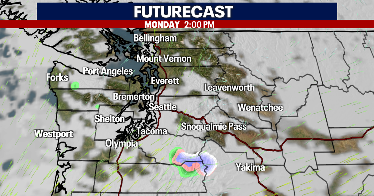 Seattle Weather: Cloudier Start to the Work Week