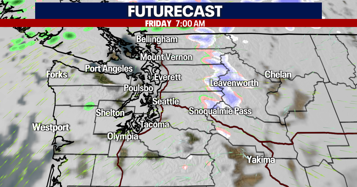 Drying out Friday with milder temperatures | FOX 13 Seattle