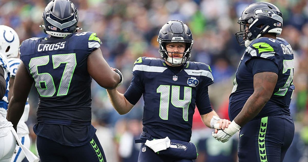 Sam Darnold, Charles Cross off the injury report for Seattle Seahawks ahead of NFC championship