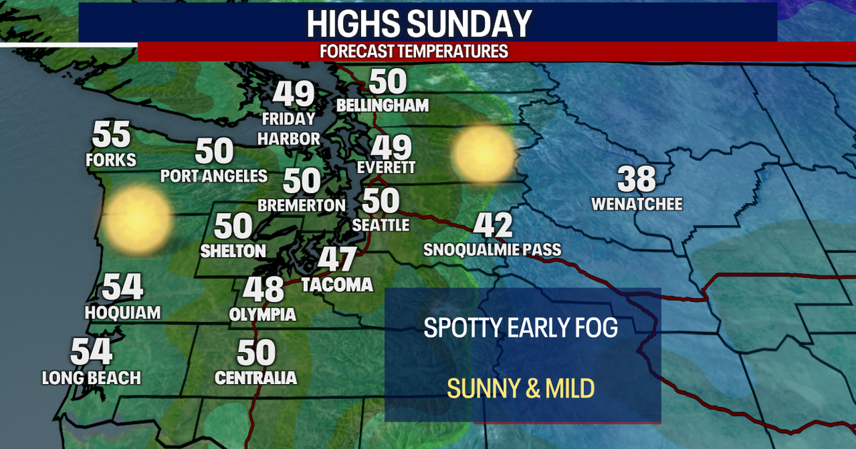 Dry, sunny weather lingers in Seattle