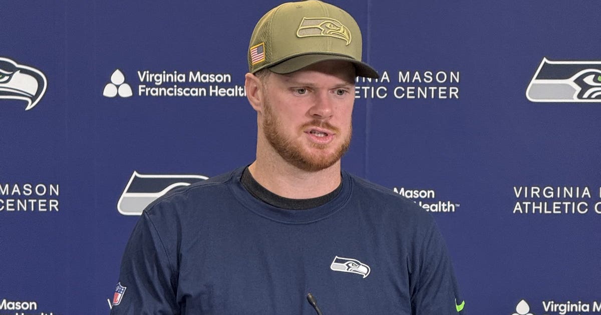 Seattle Seahawks quarterback Sam Darnold expecting to play against 49ers despite oblique injury