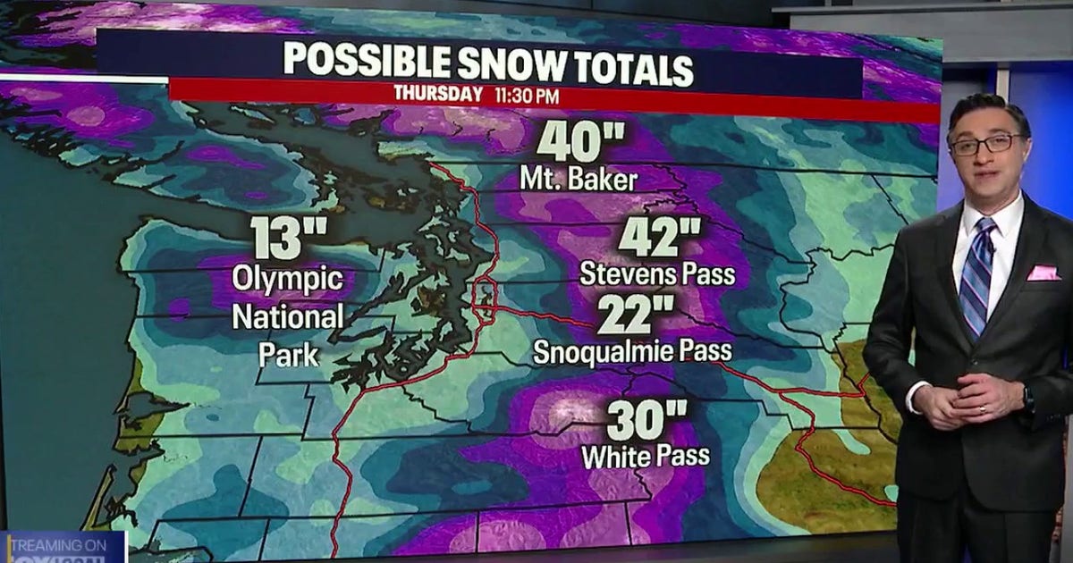 2-4 feet of snow expected this week in WA Cascades | FOX 13 Seattle