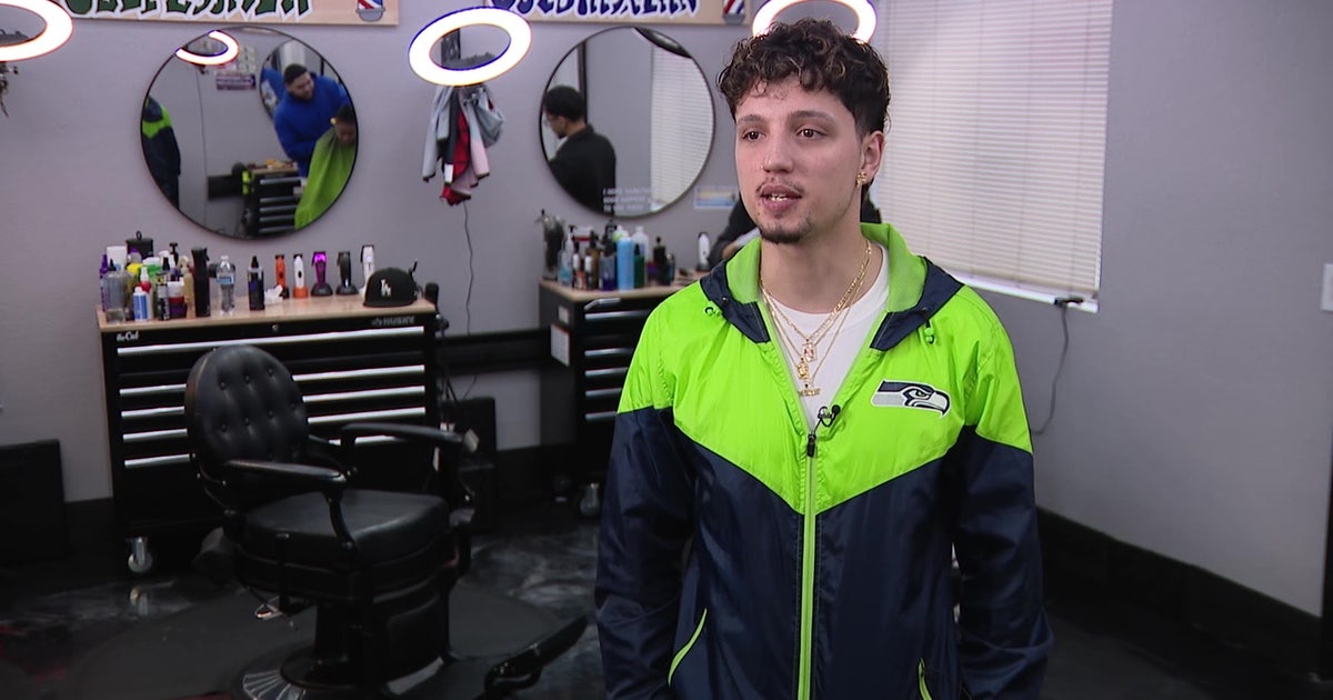 Official barber of the Seattle Seahawks packs his clippers for Super Bowl 2026
