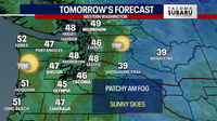 Seattle weather: Chilly start Tuesday with low clouds, afternoon sun