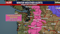 Seattle weather: Heavy mountain snow, scattered showers Thursday