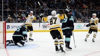 Connor Dewar scores twice as Seattle Kraken lose 6-3 to Penguins
