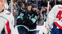 Jared McCann's four-point night carries Seattle Kraken to 5-1 win over Capitals