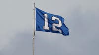 Who raised the 12 flag at Sunday's NFC championship game Rams vs. Seahawks