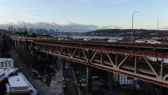 Seattle Revive I-5 Milestone: Northbound Ship Canal Bridge lanes set to reopen by early November