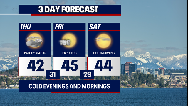 Remarkably dry weather in January in Seattle