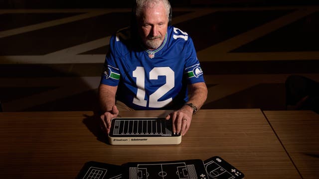 Some blind fans to experience CA's Super Bowl with tactile device that tracks ball