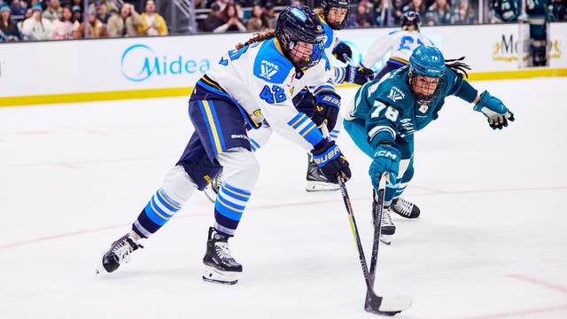 Lexie Adzija's short-handed goal helps lift Seattle Torrent to 6-4 win over Sceptres