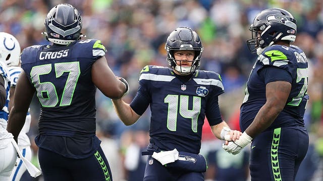 Sam Darnold, Charles Cross off the injury report for Seattle Seahawks ahead of NFC championship