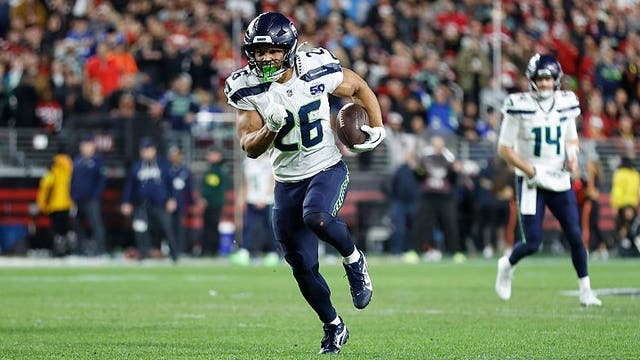 Zach Charbonnet to miss rest of season for Seattle Seahawks with "significant knee injury"