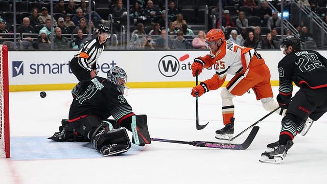 Seattle Kraken can't overcome sluggish start, lose 4-2 to Ducks