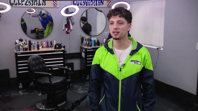 Official barber of the Seattle Seahawks packs his clippers for Super Bowl 2026
