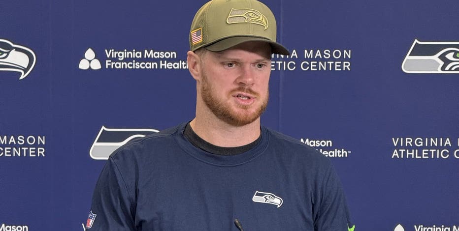 Seattle Seahawks quarterback Sam Darnold expecting to play against 49ers despite oblique injury