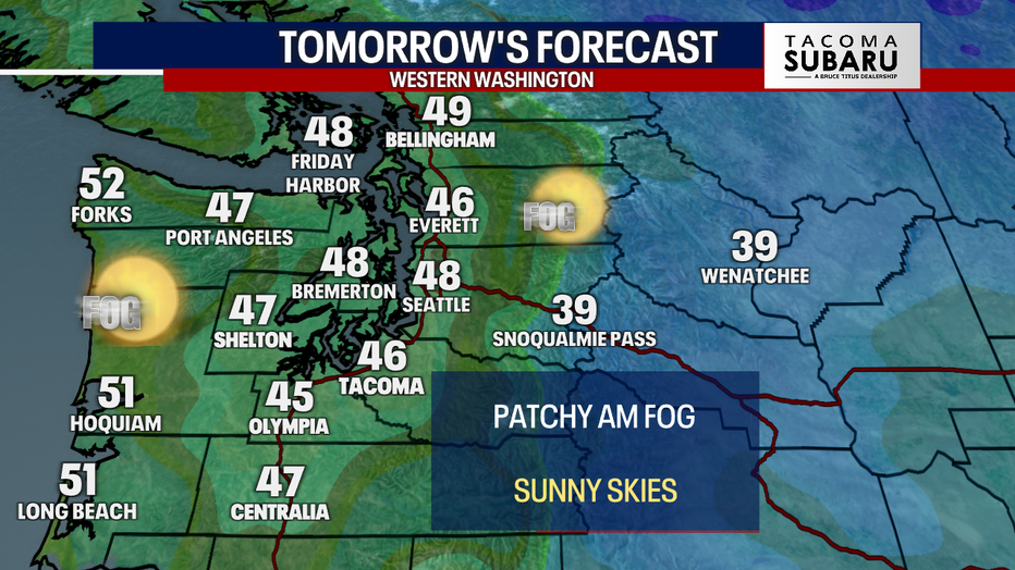 Tomorrow's Highs