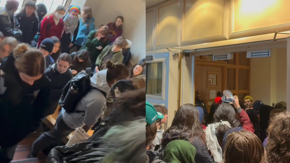 UW Student Occupy Gerberding Hall