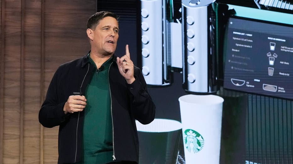 Starbucks CFO Mike Grams