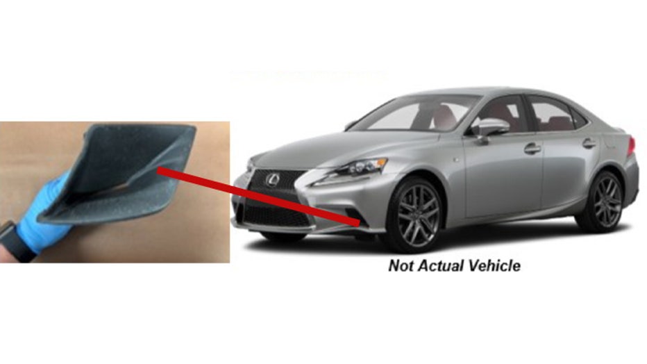 deadly hit and run in Kent, Washington suspect vehicle photo