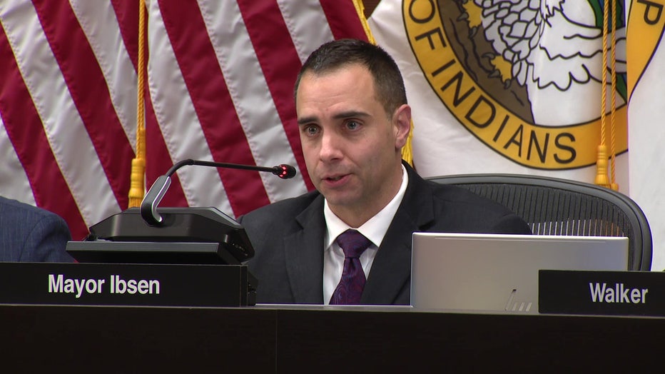 Anders Ibsen during Tacoma City Council meeting