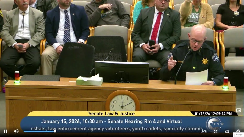 Pierce County Sheriff Keith Swank