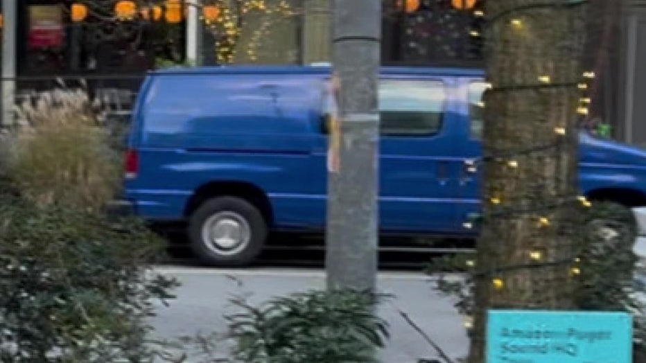 Pike Street drummer van