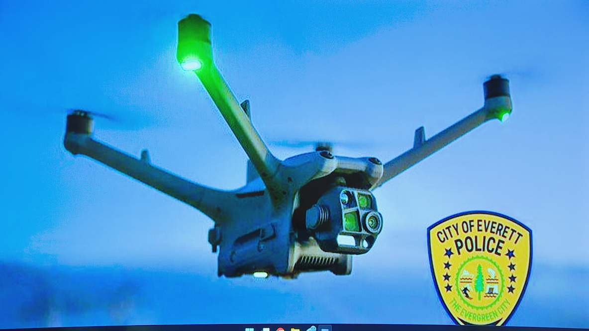 Everett, WA using drone technology to making policing safer