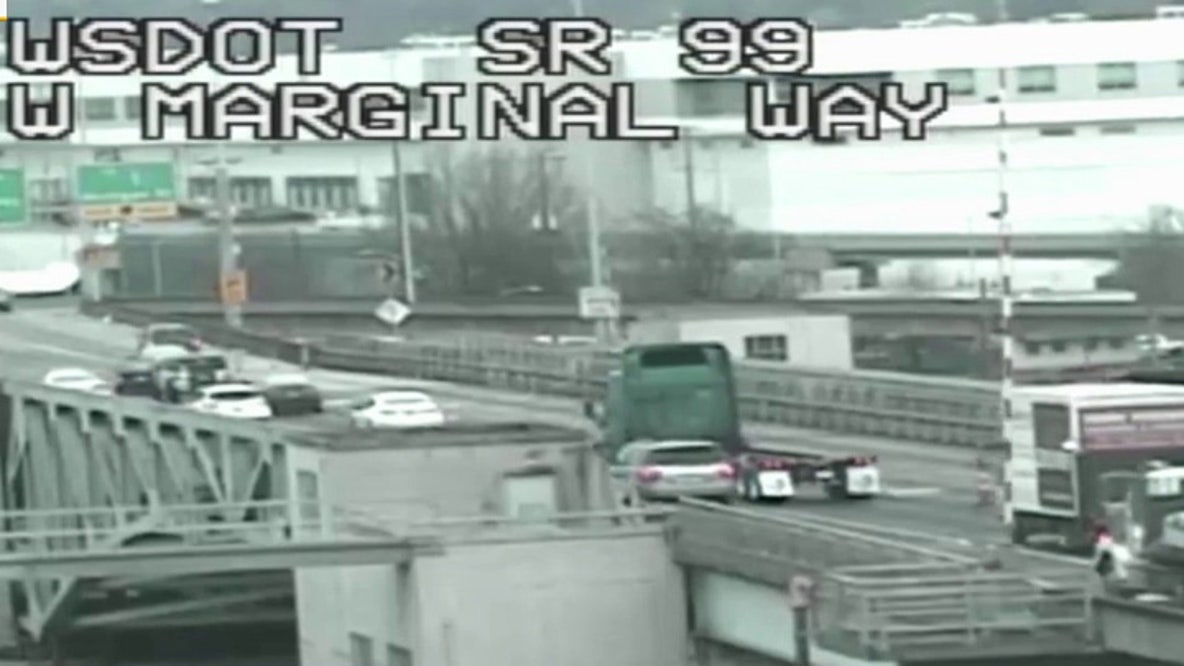 WSDOT closes lanes on SR-99 First Avenue bridge in Seattle after inspection
