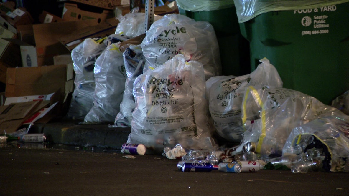 Clean up crews find abandoned couches after Seahawks Super Bowl parade