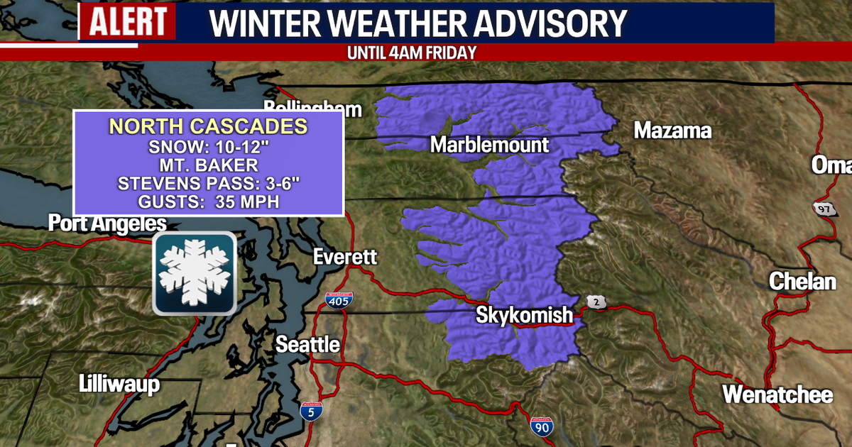 Seattle weather: Much-needed snow to hit WA mountains