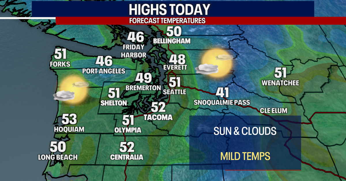 Seattle weather: Chilly mornings, sunny skies into afternoon over weekend