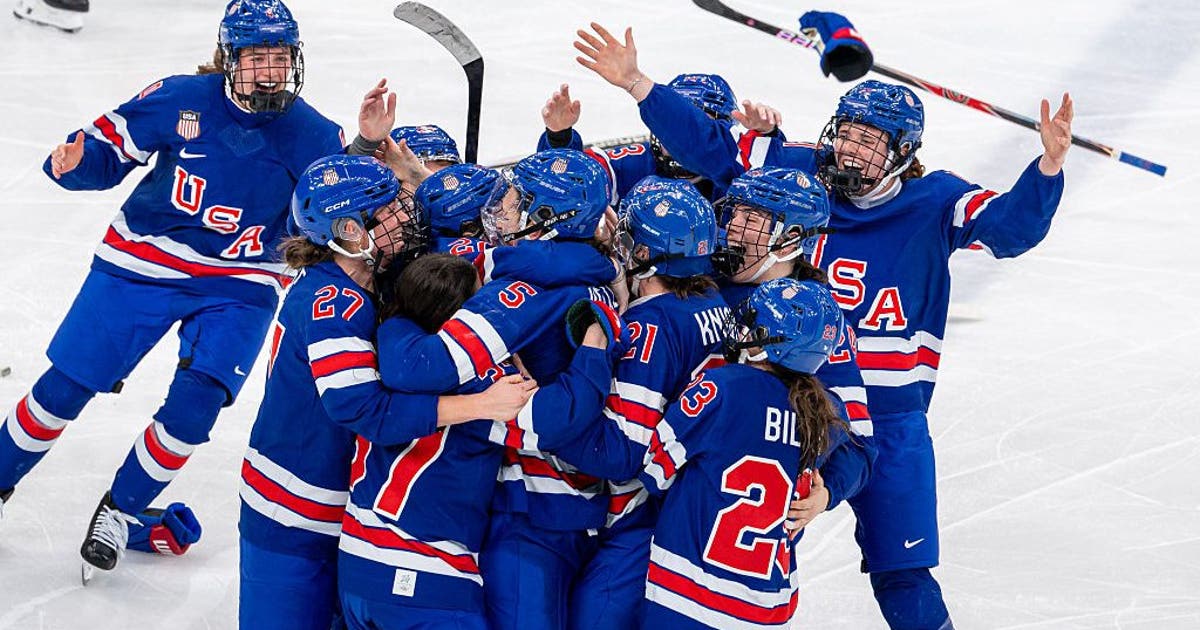 Megan Keller's OT goal delivers gold medal to U.S. in 2-1 win over Canada in women's hockey
