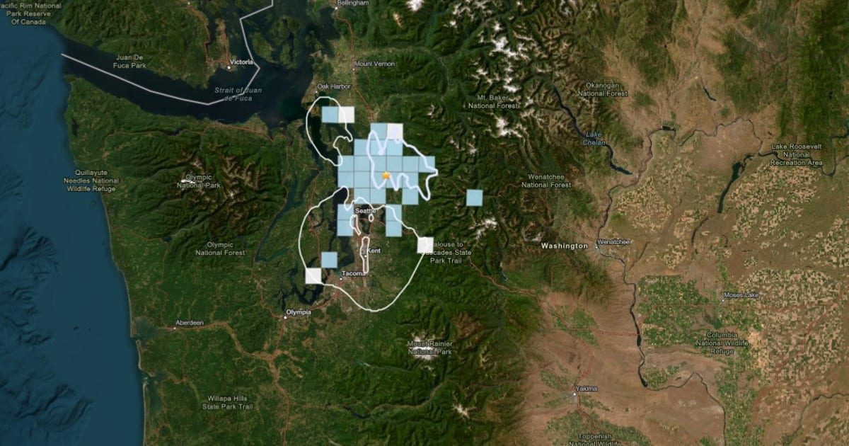 3.0 magnitude earthquake felt in Snohomish County, WA