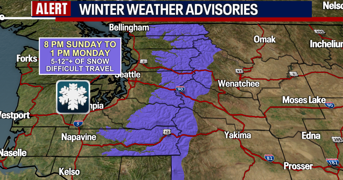Seattle weather: Rain, mountain snow and breezes