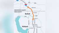 I-405 construction in Bothell, WA to cause four weeks of road closures