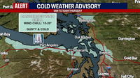 Seattle weather: Chilly start Thursday with drier skies