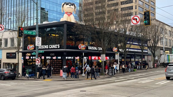 First Seattle Raising Cane's opens in University District