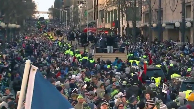 Seattle prioritizing safety, transit as Seahawks parade crowds expect 1M