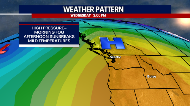 Seattle weather: Warm and dry through Friday