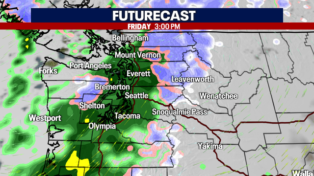 Seattle weather: Lowland rain and mountain snow returns Friday