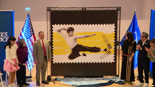 Bruce Lee Forever stamps are now available