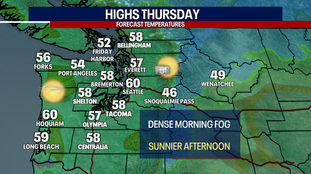 Seattle weather: Near record warmth continues Thursday