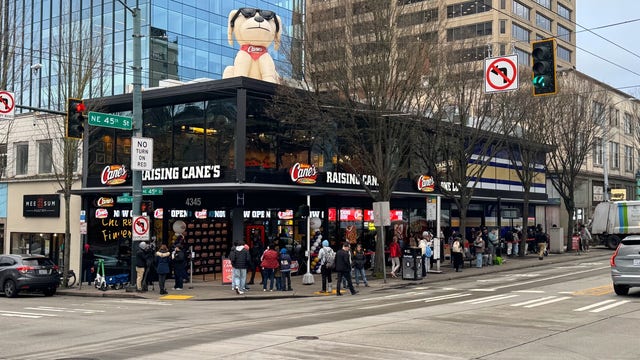 First Seattle Raising Cane's opens in University District