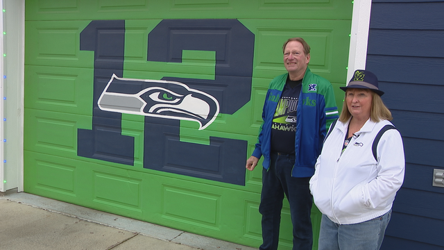 Is this the most decorated Seahawks house in Washington?