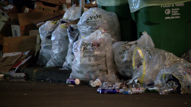 Clean up crews find abandoned couches after Seahawks Super Bowl parade